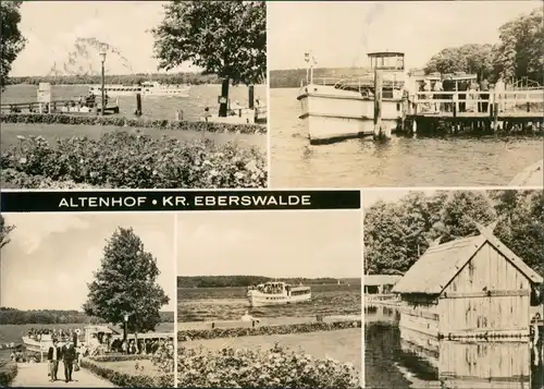 Ansichtskarte Altenhof-Schorfheide Stadtteilansichten Haus Fähre 1971