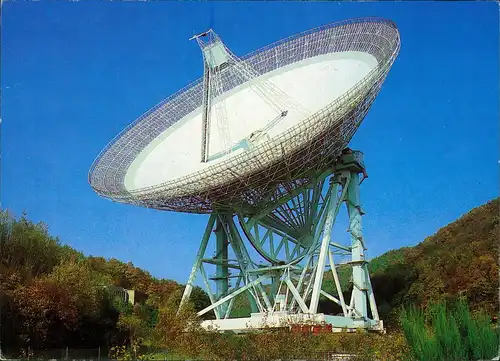 Ansichtskarte Effelsberg-Bad Münstereifel Radioteleskop 1980