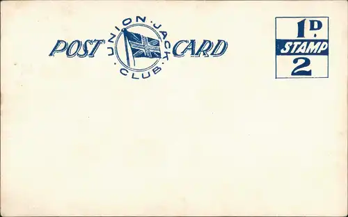 Postcard London Union Jack Club (vermutlich London City) 1910