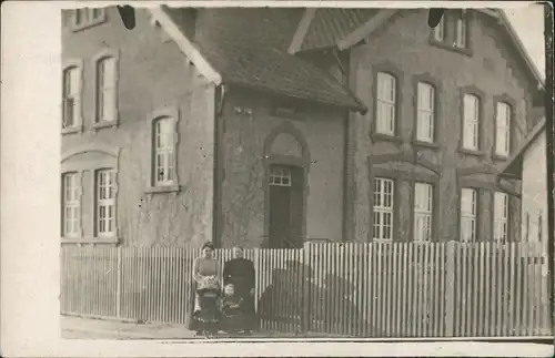 Seeland  HOYM Privatfoto-AK   Wohnhaus 1913 Privatfoto Stempel HOYM nach Ponitz