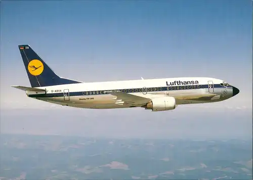 Ansichtskarte  LUFTHANSA Boeing 737-330 Flugwesen - Flugzeuge 1978