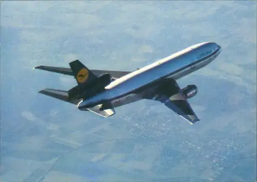 Ansichtskarte  Lufthansa DC 10 Flugwesen - Flugzeuge 1985