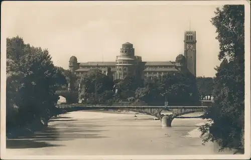 Ansichtskarte München Deutsches Museum - Fotokarte 1929