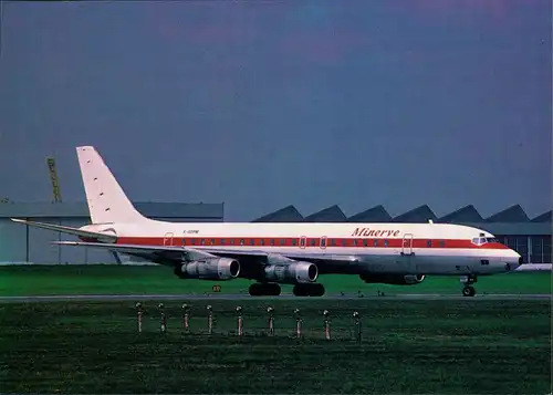 Ansichtskarte  MINERVE Douglas DC8-53 Flugwesen - Flugzeuge 1993