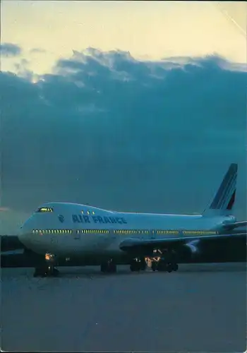 Ansichtskarte  BOEING 747 Flugwesen - Flugzeuge AIR FRANCE 1985
