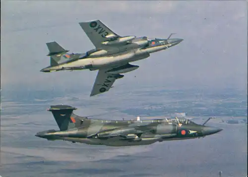 Militär Flugzeug HAWKER SIDDELEY BUCCANEER S-2A.  BUCCANEER S-2A. 1986