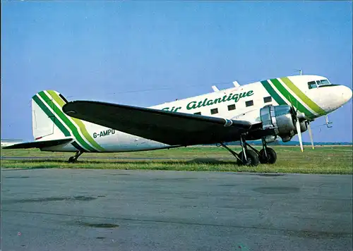 Ansichtskarte  Air Atlantique G-AMPO Douglas DC-3 Flugwesen - Flugzeuge 1995