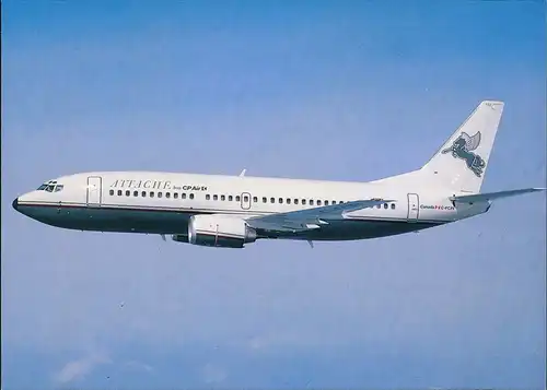 Ansichtskarte  Boeing 737-317 ATTACHE CP AIR Flugwesen - Flugzeuge 1984