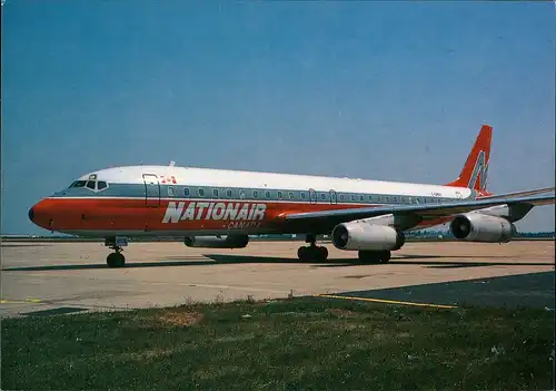 NATIONAIR DC-8.62 (C-GMXY) Paris-Orly Flugwesen - Flugzeuge 1983