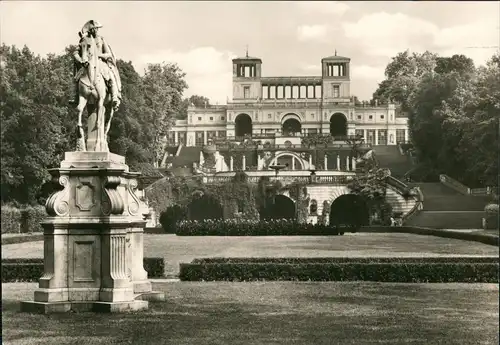 Ansichtskarte Potsdam Sanssouci Orangerie Schloss Park DDR-Zeit 1970
