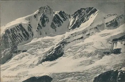 Zell am See Großglockner Alpen (Allgemein) Bergmassiv Gipfel Berg 1910
