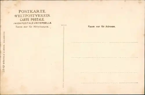 Zell am See Großglockner Alpen (Allgemein) Bergmassiv Gipfel Berg 1910