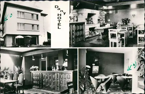 Luxemburg DANY HO'TEL Rottisserie La Crémaillère Route D`Arlon 1963