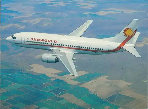 Sunworld International Airways Boeing 737-300. Flugwesen - Flugzeuge 1994