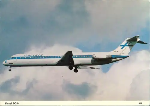 Ansichtskarte  Finnair DC-9 Flugwesen - Flugzeuge 1981
