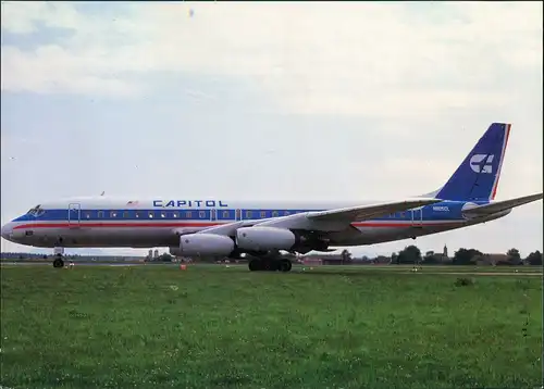 Ansichtskarte  Douglas DC-8/31 Capitol Air Flugwesen - Flugzeuge 1979