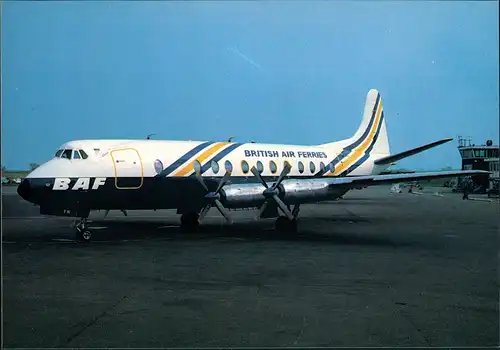 VICKERS VIUNI 805 SERIES BRITISH AIR FERRIES LIMITED Flugwesen - Flugzeuge 1979