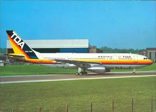 Ansichtskarte  TOA Domestic Airbus A.300B-2 Flugwesen - Flugzeuge 1977