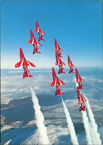 THE RED ARROWS THE RED ARROWS Flugwesen - Flugzeuge Militär Formation 1979