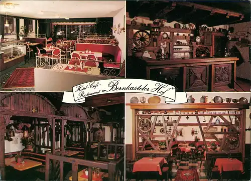 Bernkastel-Kues Berncastel-Cues Hotel Café Restaurant  -Orthmann Hebegasse 1970