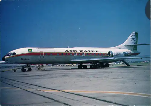 Ansichtskarte  SE210 Caravelle 90-CLD Air Zaire Flugzeuge - Boeing 1979