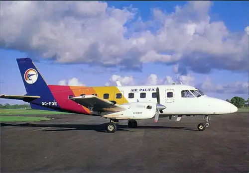AIR PACIFIC'S EMBRAER BANDIRENTE AT NANDI, FIJI. DQFDE  - Flugzeuge 1988
