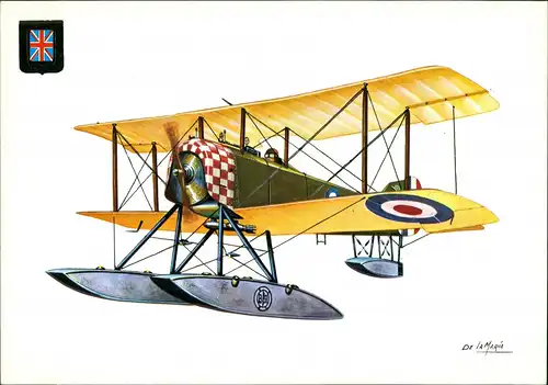 NO 6 HISTORIA DE LA AVIACION SOPWITH BLACKBURN BABY Flugwesen - Flugzeuge 1980