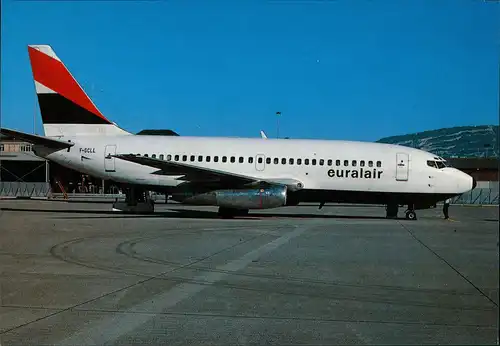 Ansichtskarte  EURALAIR Boeing 737-222 (F-GCLL) Flugwesen - Flugzeuge 1978