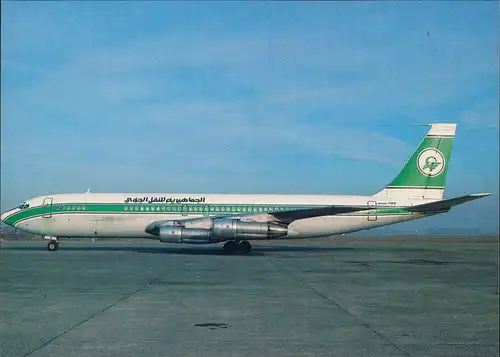 JAMAHIRIYA AIR TRANSPORT Boeing 707-348C Flugwesen - Flugzeuge 1983