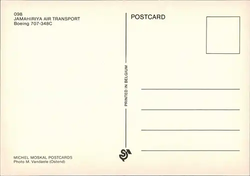 JAMAHIRIYA AIR TRANSPORT Boeing 707-348C Flugwesen - Flugzeuge 1983