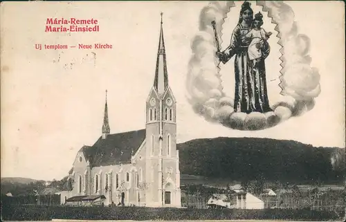 Maria-Einsiedel-Budapest Máriaremete Kirche  Einsiedel Mária-Remetéről  1910