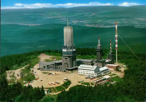 Ansichtskarte Schmitten (Hochtaunus) Großer Feldberg mit Funkturm 1982