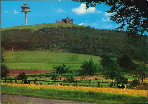 Ansichtskarte Lügde (Westfalen) Köterberg mit Funkturm 1983