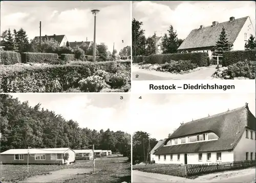 Diedrichshagen-Rostock Stolteraweg, Kinderferienlager und Ferienheim 1981