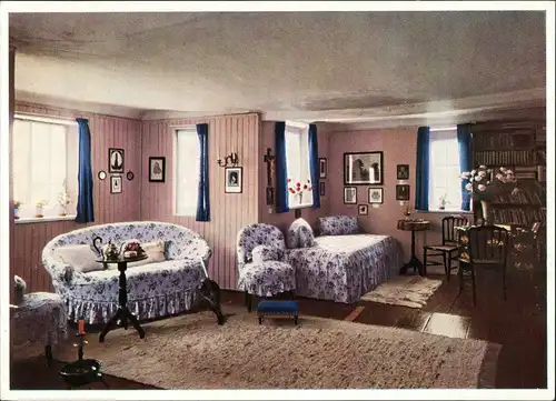 Meersburg Annettes Schwalbennest“ Fürstenhäusle Droste-Museum 1960