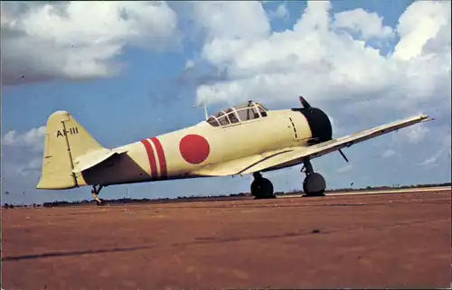 A copy of the famous Japanese fighter  film work in U.S.A. Flugzeug 1981
