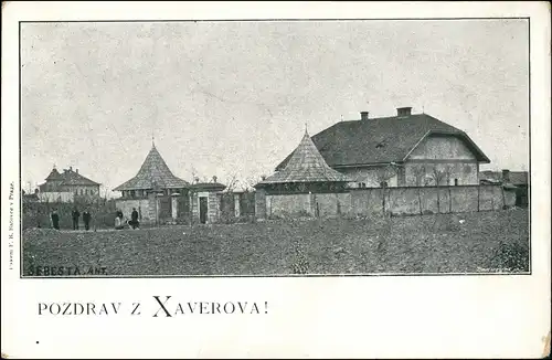 Postcard Prag Praha Xaverov Sebesta Ant. 1907
