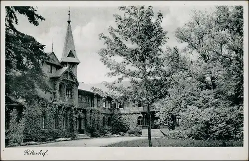 Ansichtskarte Hannover Ritterhof 1934