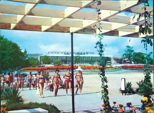 Postcard Primorsko Jugendzentrum Georgi Dmitroff 1980