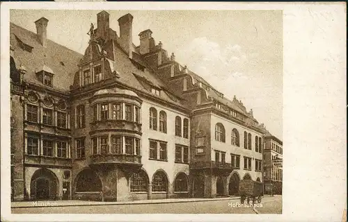 Ansichtskarte München Hofbräuhaus 1929