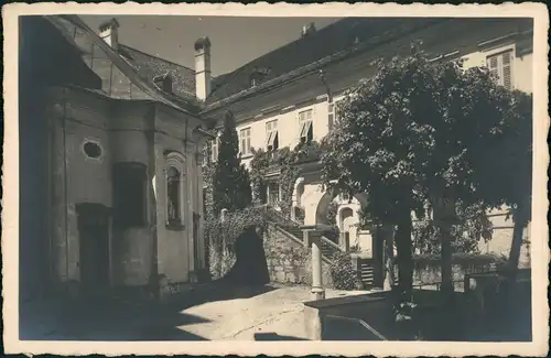 Ansichtskarte St. Wolfgang im Salzkammergut Partie in der Stadt 1927
