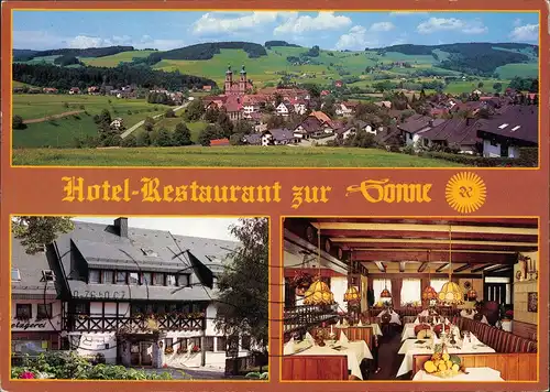 St. Peter (Hochschwarzwald) St.  ) MB Hotel Restaurant zur Sonne 1982