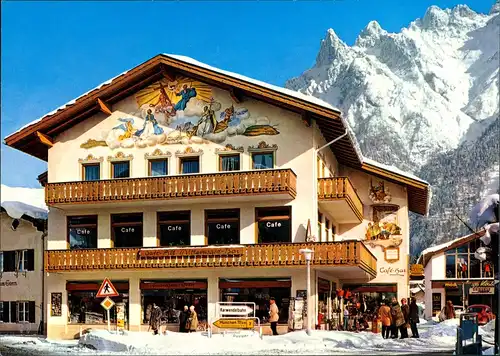 Mittenwald Geschenkhaus Neuner Café Alt Mittenwald Karwendelbar 1975