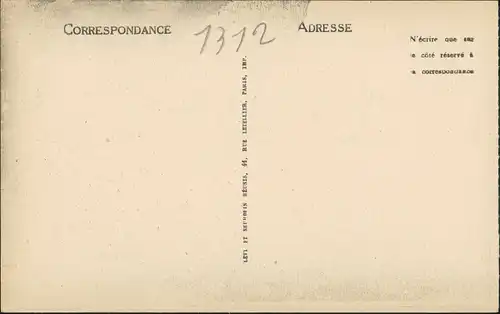 Hondarribia FLENIERRABIA Calla del Obispo Einheimische Leute 1910