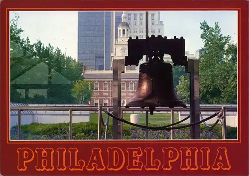 Postcard Philadelphia THE LIBERTY BELL 1980