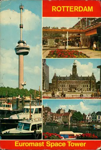 Postkaart Rotterdam Rotterdam Fernsehturm Euro Mast - MB 1971