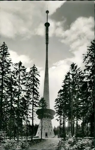 Bischofsgrüner Forst Ochsenkopf (Fichtelgebirge) Fernsehturm 1959