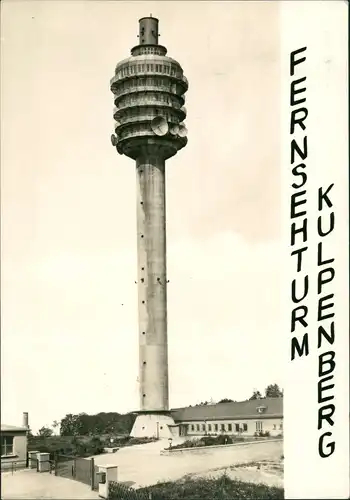 Ansichtskarte Steinthaleben-Kyffhäuserland Kulpenberg - Fernsehturm 1971