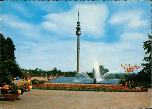 Ansichtskarte Dortmund Westfalenpark- Fernsehturm 1968