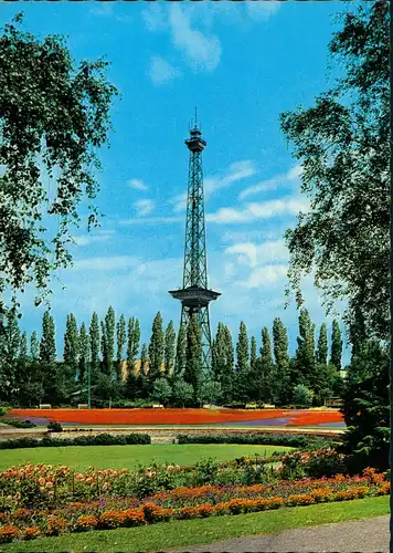 Ansichtskarte Charlottenburg-Berlin Funkturm 1968